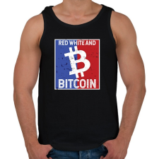 PRINTFASHION BITCOIN 4 EVER 67 - Férfi atléta - Fekete atléta, trikó