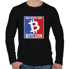 PRINTFASHION BITCOIN 4 EVER 67 - Férfi hosszú ujjú póló - Fekete férfi póló