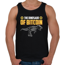 PRINTFASHION BITCOIN 4 EVER 73 - Férfi atléta - Fekete atléta, trikó
