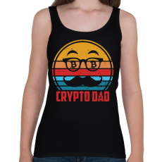 PRINTFASHION BITCOIN 4 EVER 77 - Női atléta - Fekete