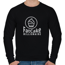 PRINTFASHION BITCOIN 4 EVER 90 - Férfi pulóver - Fekete