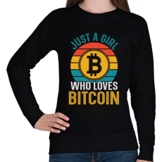PRINTFASHION BITCOIN 4 EVER 9 - Női pulóver - Fekete