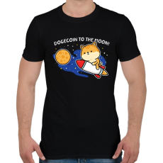 PRINTFASHION BITCOIN 4EVER 15 - Férfi póló - Fekete