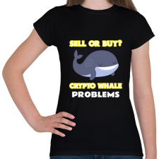 PRINTFASHION BITCOIN 4EVER 27 - Női póló - Fekete női póló