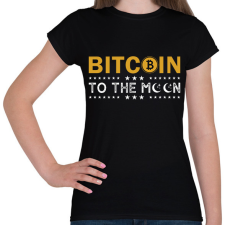 PRINTFASHION bitcoin 96 - Női póló - Fekete női póló