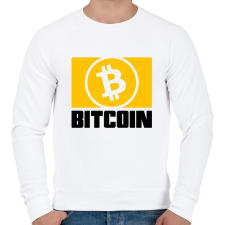 PRINTFASHION Bitcoin - Férfi pulóver - Fehér női pulóver, kardigán