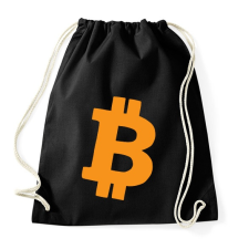 PRINTFASHION bitcoin - Sportzsák, Tornazsák - Fekete tornazsák