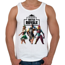 PRINTFASHION Biz Heidi Skully Fortnite - Férfi atléta - Fehér atléta, trikó