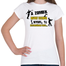 PRINTFASHION Biztonságban vagy... - Női póló - Fehér