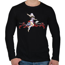 PRINTFASHION Black Clover Noelle - Férfi hosszú ujjú póló - Fekete férfi póló