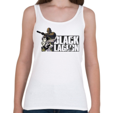 PRINTFASHION Black Lagoon  - Női atléta - Fehér