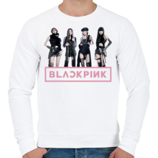 PRINTFASHION Blackpink - Férfi pulóver - Fehér