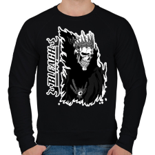 PRINTFASHION Bleach Barragan - Férfi pulóver - Fekete férfi pulóver, kardigán