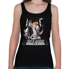 PRINTFASHION Bleach Kurosaki Ichigo Bankai - Női atléta - Fekete