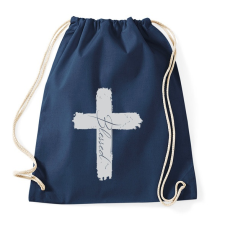 PRINTFASHION BlessedGrey - Sportzsák, Tornazsák - Sötétkék tornazsák