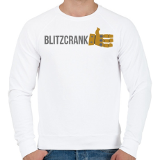 PRINTFASHION Blitzcrank - Férfi pulóver - Fehér