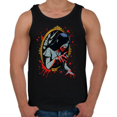 PRINTFASHION Bloody Mary - Férfi atléta - Fekete