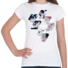 PRINTFASHION Blue Exorcist - Női póló - Fehér