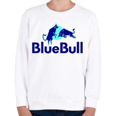PRINTFASHION BlueBull - Gyerek pulóver - Fehér