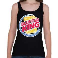 PRINTFASHION Bluffer King - Női atléta - Fekete