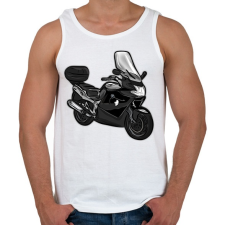PRINTFASHION bmw1 - Férfi atléta - Fehér atléta, trikó