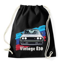 PRINTFASHION BMW E30 - Sportzsák, Tornazsák - Fekete tornazsák