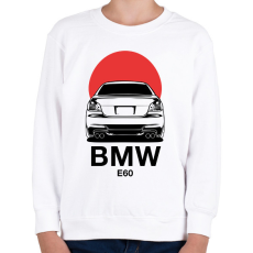 PRINTFASHION BMW E60 - Gyerek pulóver - Fehér
