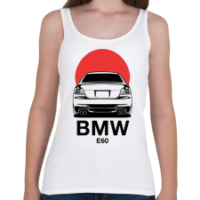PRINTFASHION BMW E60 - Női atléta - Fehér női trikó