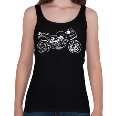 PRINTFASHION bmw f800s - Női atléta - Fekete