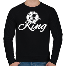 PRINTFASHION BMW KING - Férfi pulóver - Fekete férfi pulóver, kardigán
