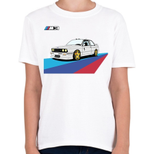 PRINTFASHION BMW M3 - Gyerek póló - Fehér gyerek póló