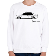 PRINTFASHION BMW M3 - Gyerek pulóver - Fehér