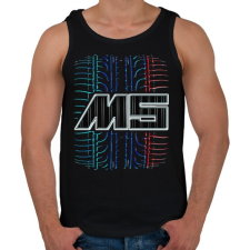 PRINTFASHION BMW M5 - Férfi atléta - Fekete atléta, trikó