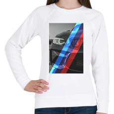 PRINTFASHION BMW M - Női pulóver - Fehér