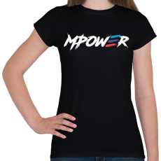 PRINTFASHION BMW M POWER - Női póló - Fekete