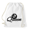 PRINTFASHION BMW QUEEN - Sportzsák, Tornazsák - Fehér