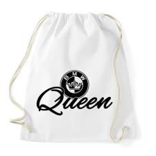 PRINTFASHION BMW QUEEN - Sportzsák, Tornazsák - Fehér tornazsák
