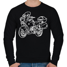 PRINTFASHION BMW R850RT _f - Férfi pulóver - Fekete férfi pulóver, kardigán