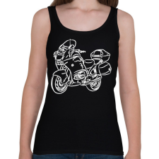 PRINTFASHION BMW R850RT _f - Női atléta - Fekete női trikó