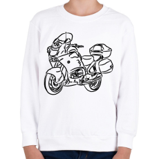 PRINTFASHION BMW R850RT - Gyerek pulóver - Fehér