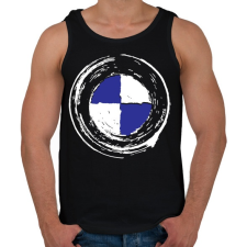 PRINTFASHION BMW tornádó black - Férfi atléta - Fekete atléta, trikó