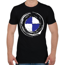 PRINTFASHION BMW tornádó black - Férfi póló - Fekete férfi póló