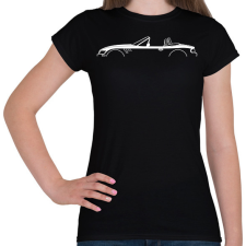 PRINTFASHION BMW Z3 Fehér - Női póló - Fekete női póló