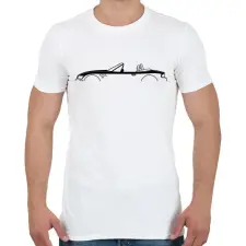 PRINTFASHION BMW Z3 Fekete - Férfi póló - Fehér férfi póló