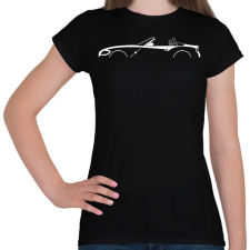 PRINTFASHION BMW Z4 Fehér - Női póló - Fekete női póló