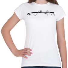 PRINTFASHION BMW Z4 Fekete - Női póló - Fehér női póló