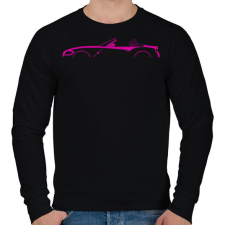 PRINTFASHION BMW Z4 Lila - Férfi pulóver - Fekete férfi pulóver, kardigán