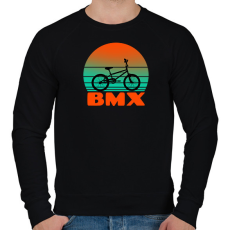 PRINTFASHION BMX - Férfi pulóver - Fekete