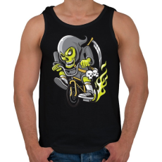 PRINTFASHION BMX kaszás - Férfi atléta - Fekete