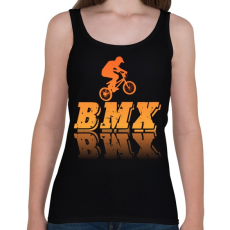 PRINTFASHION Bmx - Női atléta - Fekete